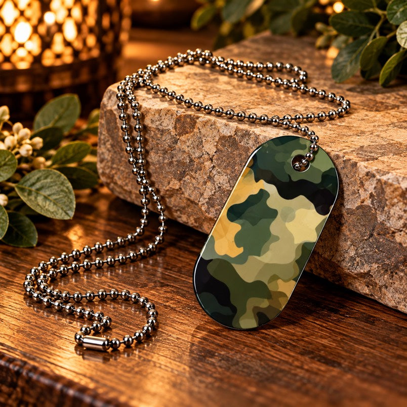 Oval Necklace Tags