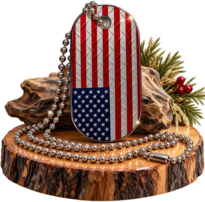 Oval Necklace Tags