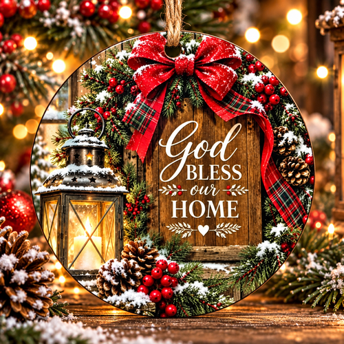 3 Inch Metal Ornament