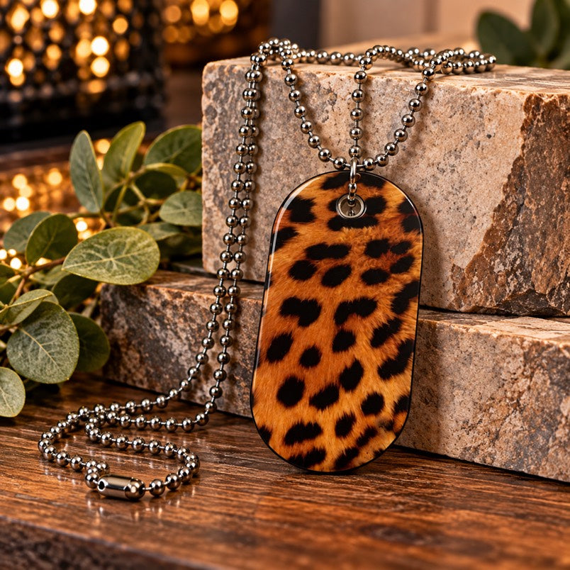 Oval Necklace Tags