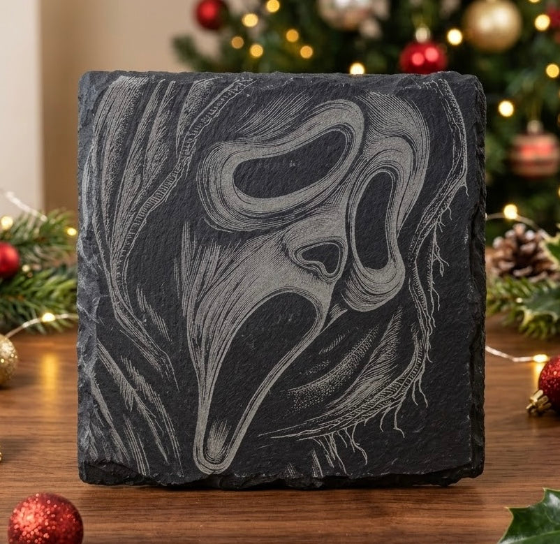 Slate Laser Engraved Coaster